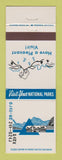 Matchbook Cover - Glacier National Park MT