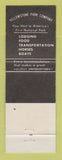 Matchbook Cover - Yellowstone National Park WY 1976
