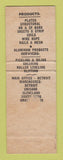 Matchbook Cover - Kasle Steel Detroit MI
