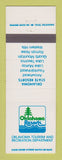 Matchbook Cover - Oklahoma Resorts Tourism OK