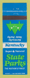 Matchbook Cover - Kentucky State Parks Frankfort KY