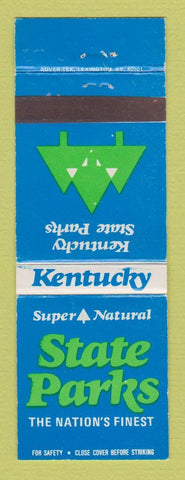 Matchbook Cover - Kentucky State Parks Frankfort KY
