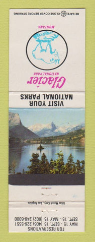 Matchbook Cover - Glacier National Park MT