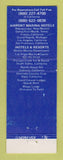 Matchbook Cover - Grand Canyon National Park AZ Amfac Fred Harvey