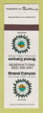 Matchbook Cover - Grand Canyon National Park AZ Fred Harvey