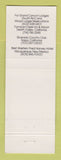 Matchbook Cover - Grand Canyon National Park AZ Fred Harvey