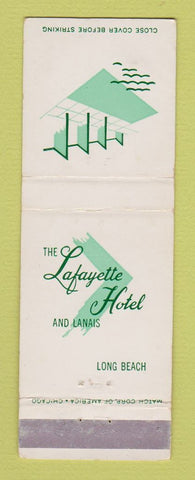 Matchbook Cover - Lafayette Hotel Long Beach CA