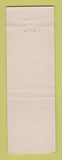 Matchbook Cover - Yellowstone National Park WY