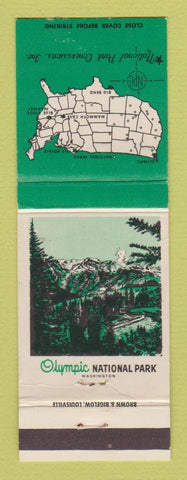 Matchbook Cover - Olympic National Park WA