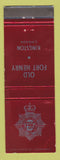 Matchbook Cover - Old Fort Henry Kingston ON WEAR