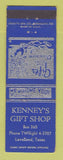 Matchbook Cover - Kenney's Gift Shop Levelland TX