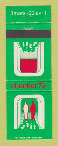 Matchbook Cover - Chantier 1973 QC Festival?
