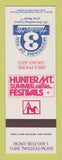 Matchbook Cover - Hunter Mountain Ski Area Hunter NY Summer Festivals