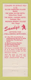 Matchbook Cover - Sandy's Cameras Gift Shop Waikiki Hawaii