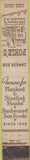 Matchbook Cover - Pohle's Camden NJ restaurant BBQ 10 Strike