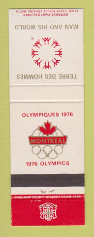 Matchbook Cover - 1976 Olympics Terre Des Hommes Man and His World Canada
