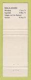 Matchbook Cover - Diamond Jubilee VP 1974 Winnipeg MB Calgary AB