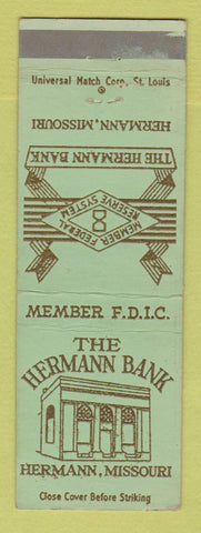 Matchbook Cover - Hermann Bank MO
