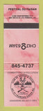 Matchbook Cover - Club De Ghasse & Peche Hunting Festival Du Faisan QC