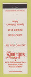 Matchbook Cover - Smorgas House Santa Rosa CA restaurant