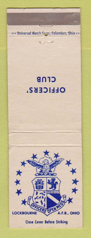 Matchbook Cover - Lockbourne Air Force Base OH Officers' Club WEAR