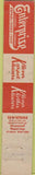 Matchbook Cover - Enterprise Cleaning Co  10 Strike