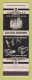 Matchbook Cover - US Steel Supply USS Warehouse Steel