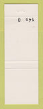 Matchbook Cover - Louie LJ Moore for Sheriff Clanton AL