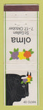 Matchbook Cover - Olma St Gallen Oktober Festival? Switzerland 1982