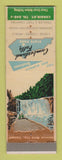 Matchbook Cover - Cumberland Falls State Park Corbin KY