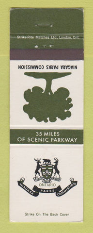 Matchbook Cover - Niagara Parks Commission Niagara Falls ON