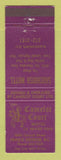 Matchbook Cover - Camelot Court Motel Prince George BC Kamloops Sagebrush