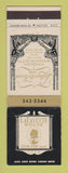 Matchbook Cover - Lafayette House Foxboro MA