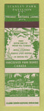 Matchbook Cover - Stanley Park Pavilion Vancouver BC