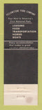 Matchbook Cover - Yellowstone National Park Company WY WEAR