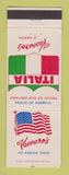 Matchbook Cover - Vaccaro's Italian Restaurant Akron OH