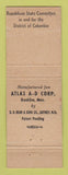 Matchbook Cover - Dwight Eisenhower for President