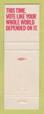 Matchbook Cover - Richard Nixon for President