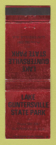 Matchbook Cover - Lake Guntersville State Park AL WEAR