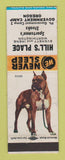 Matchbook Cover - Hill's Place Government Camp OR Boxer Dog