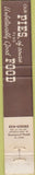 Matchbook Cover - Marie Callender's 10 Strike