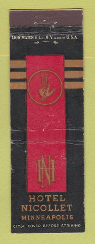 Matchbook Cover - Hotel Nicollet Minneapolis MN