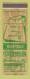 Matchbook Cover - Sherwood Gardens Restaurant Salinas CA