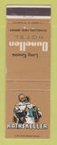 Matchbook Cover - Larry Kerwin's Dunellen Hotel NJ Rathskeller