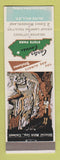 Matchbook Cover - Carter Caves State Park Olive Hill KY #2