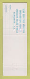 Matchbook Cover - Carter Caves State Park Olive Hill KY #2