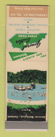 Matchbook Cover - General Butler State Park Carrollton KY #2