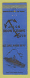 Matchbook Cover - USS Samuel Moore Navy WEAR