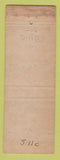 Matchbook Cover - USS Samuel Moore Navy WEAR