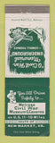 Matchbook Cover - Melrose Civil War Museum Caverns New Market VA